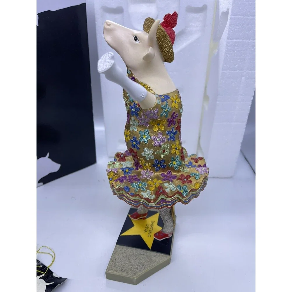 Vintage Westland Giftware 2002 Cow Parade Dancing Diva 7553 Figure w/ Box